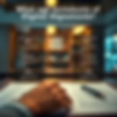 Advantages of Digital Signatures An infographic depicting the advantages of digital signatures