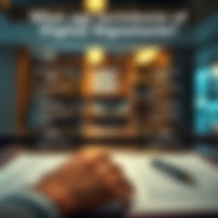 Advantages of Digital Signatures An infographic depicting the advantages of digital signatures