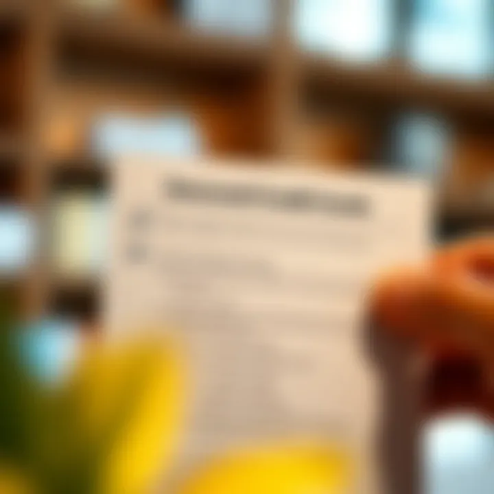 A checklist illustrating eligibility criteria for secured credit cards