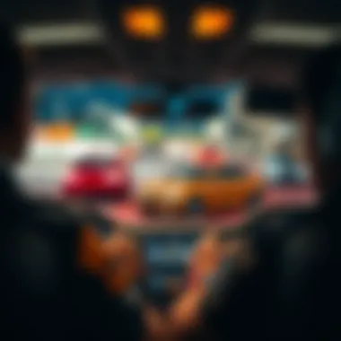 Navigating Online Platforms for Affordable Cars Online car marketplace interface