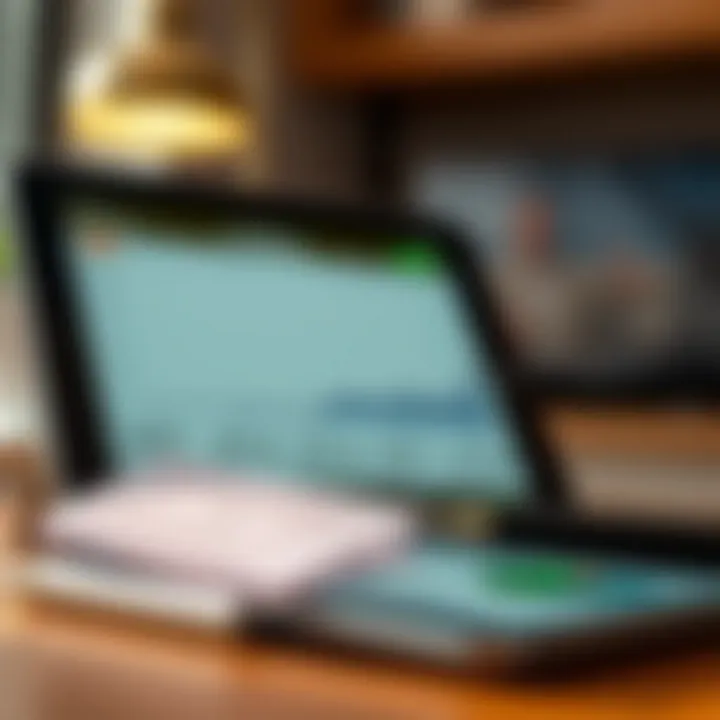 Quicken's Intuitive Budgeting Features Quicken app interface on an iPad showcasing budgeting features