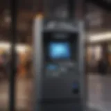 A modern ATM showcasing advanced technology features