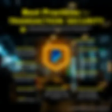 Infographic depicting best practices for secure online transactions