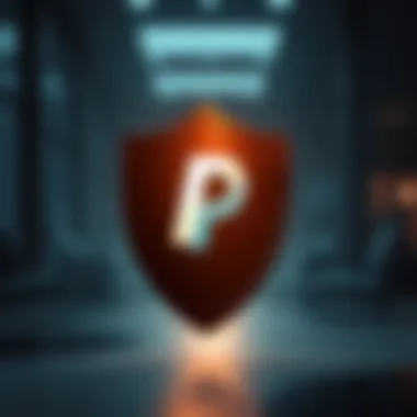 Conceptual image showing a shield symbolizing seller protection