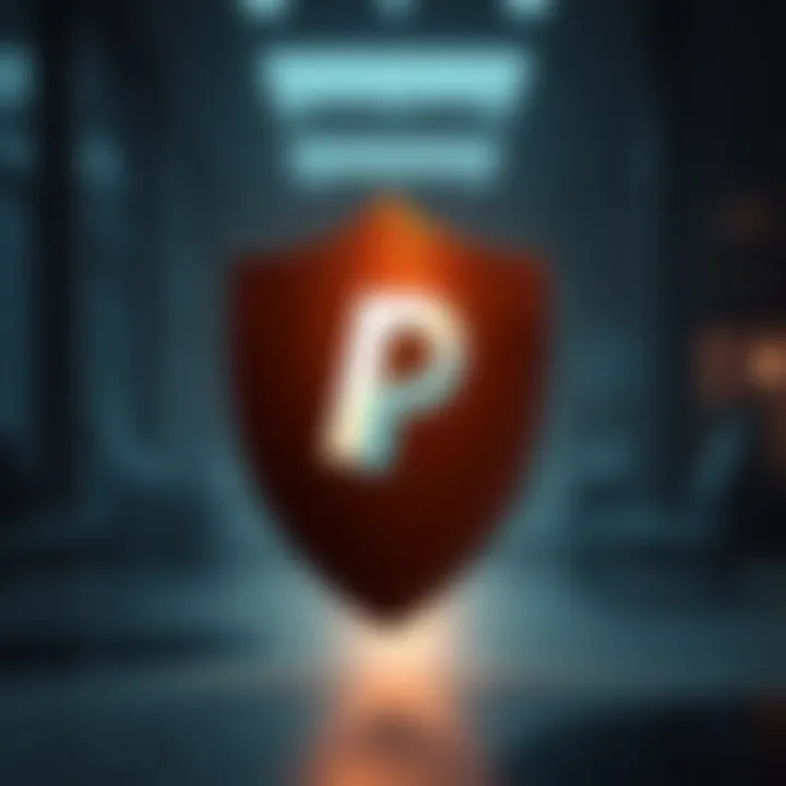 Conceptual image showing a shield symbolizing seller protection