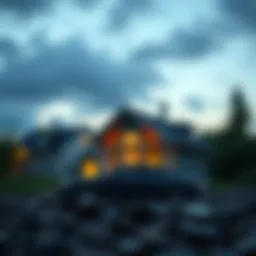 Conceptual illustration of refinancing benefits