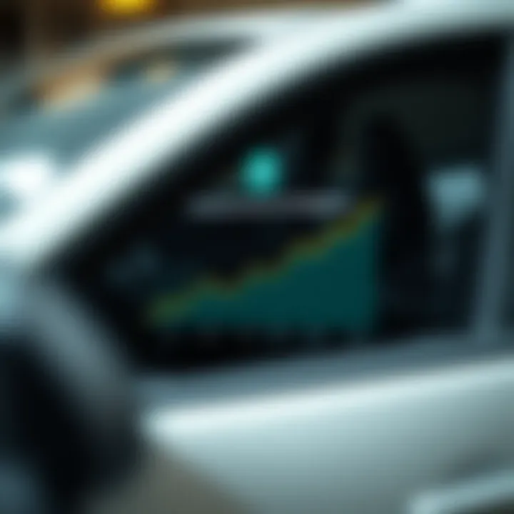 Graph depicting potential insurance savings through the RightTrack app