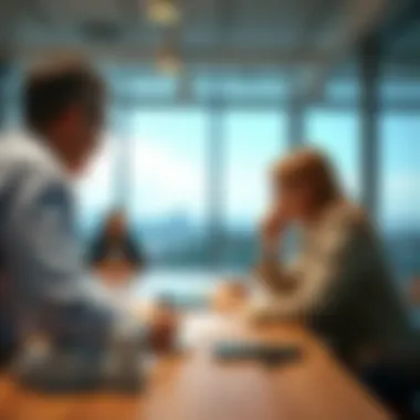 Meeting between solar energy providers and government officials