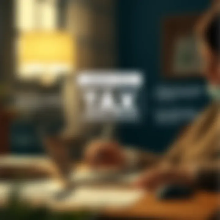 Common Pitfalls in Tax Preparation Conceptual diagram highlighting common tax preparation pitfalls