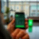 A digital representation of the TD Bank app interface showcasing its features.