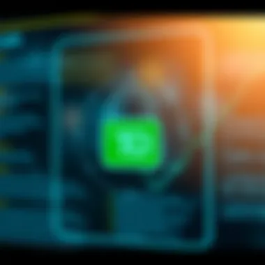 A secure lock symbol illustrating the robust security measures of TD Bank.