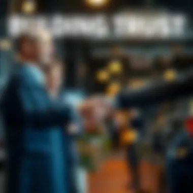 Building Trust in Transactions A handshake between seller and buyer