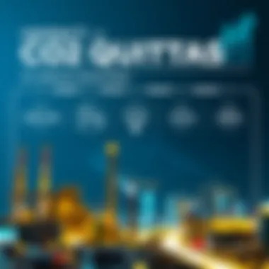 Impact of CO2 Quotas on Various Industries Infographic showcasing the impact of CO2 quotas on industries