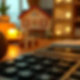 A detailed view of a cost of buying a house calculator interface