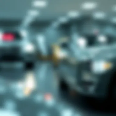 Key Elements of Car Financing Illustration of car financing elements