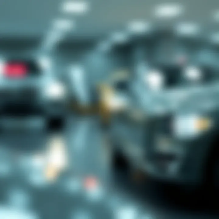 Key Elements of Car Financing Illustration of car financing elements