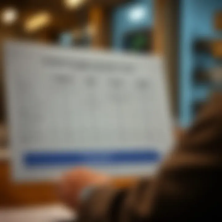 Comparison chart of Edward Jones and other financial service providers