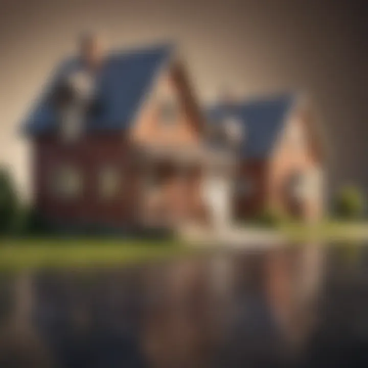 Visual representation of different mortgage types and their features