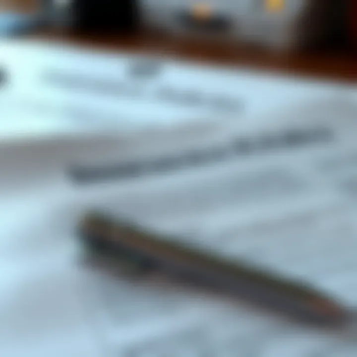 Key Aspects of Insurance Policies Insurance policy document with highlighted sections