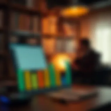 Visual representation of net worth percentiles