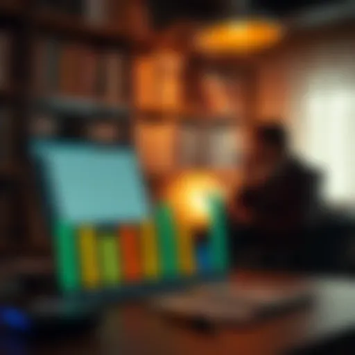 Visual representation of net worth percentiles