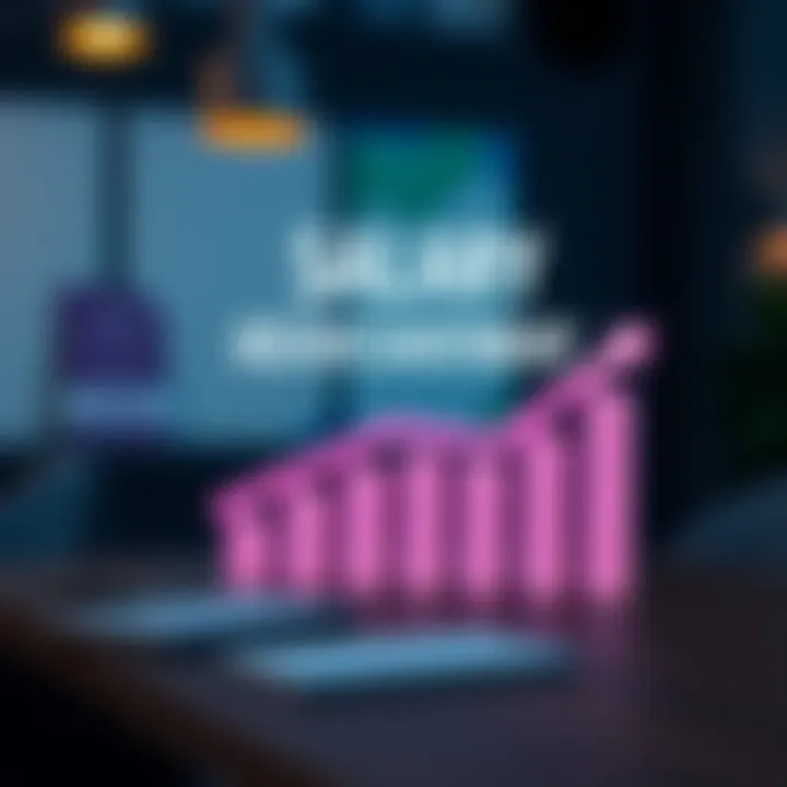Conceptual representation of salary adjustments