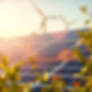 Solar Panel Efficiency Trends Graph displaying solar panel efficiency over time