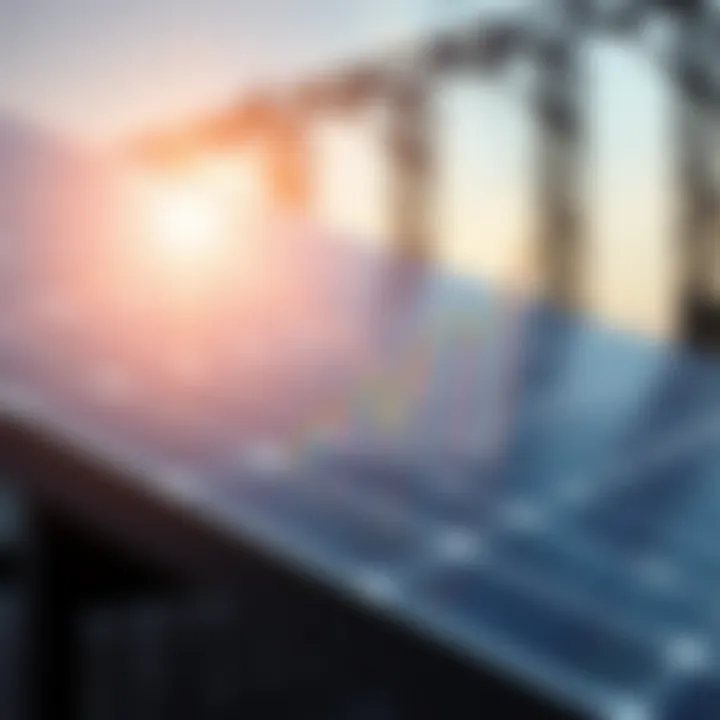 Factors Influencing Solar Energy Output Graph illustrating factors influencing solar energy output