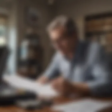 The Importance of Financial Assessment A person thoughtfully reviewing financial statements
