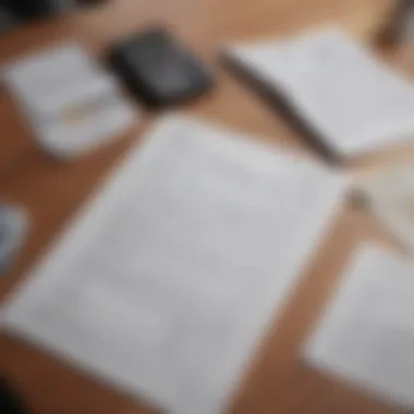 An Overview of Tax Documentation Tax documents and calculations on a desk