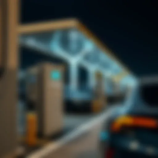 Electric vehicle charging station