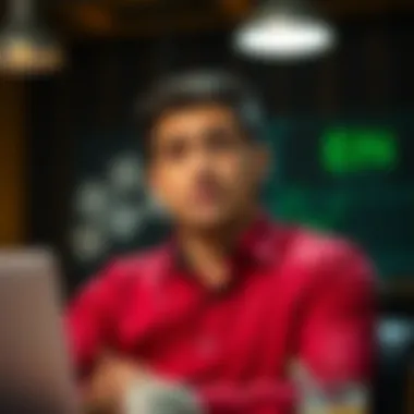 Implications of Operating Without an EIN An entrepreneur reflecting on the implications of not having an EIN