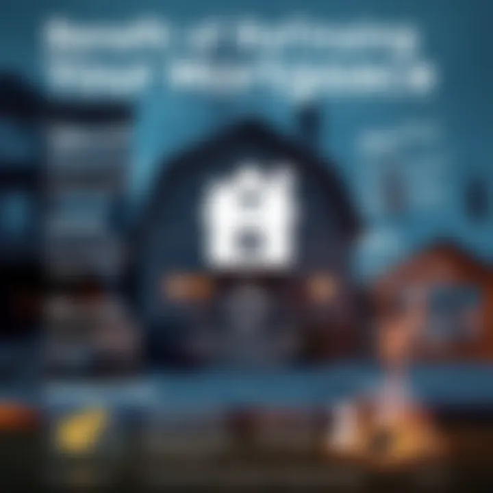 Infographic detailing the benefits of refinancing