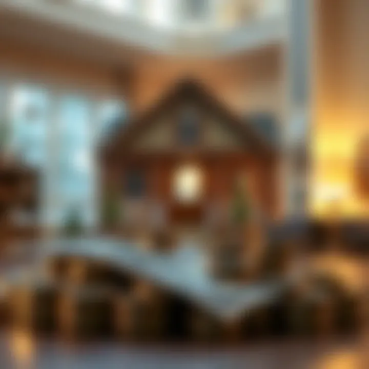 Conceptual representation of VA jumbo loans and interest rates