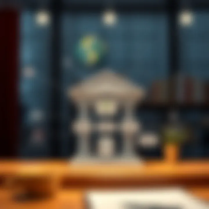 Structure of Virtual Business Bank Accounts Diagram illustrating the structure of a virtual business bank account